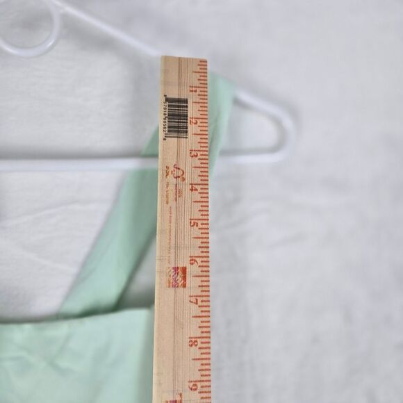 Laslulu Romper Jumpsuit Women Small Mint Cross Back Sleeveless Stretch - Picture 7 of 9